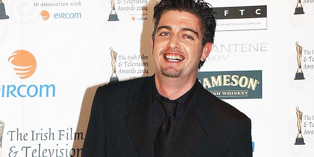 Karl Shiels attends the Irish Film and Television Awards in the Burlington Hotel on Oct. 30, 2004 in Dublin, Ireland. Shiels died in July 2019 at 47 years old.