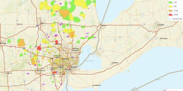 Flint Energies Power Outage Map - Maps For You