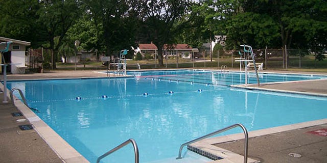 A girl was electrocuted while swimming at a pool Sunday afternoon.