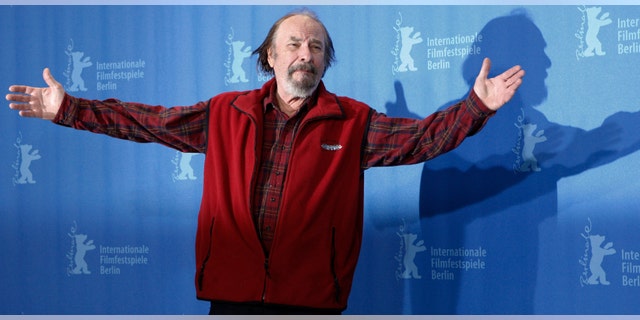 FILE - In this Wednesday, Feb. 11, 2009, file photo, U.S. actor Rip Torn poses during a photo call for the competition movie "Happy Tears," at the Berlinale in Berlin. (AP Photo/Markus Schreiber, File)
