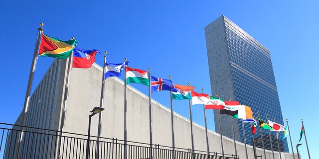 United Nations headquarters in New York City.