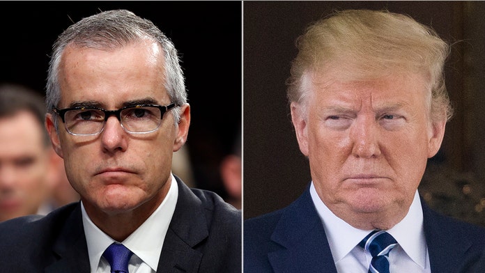 Trump blasts CNN for 'disgraceful' hiring of ex-FBI official Andrew McCabe
