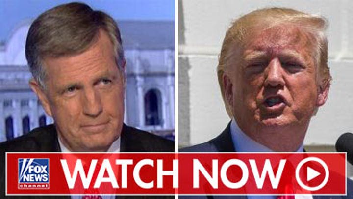 Brit Hume responds to Trump, the 'squad' press conference
