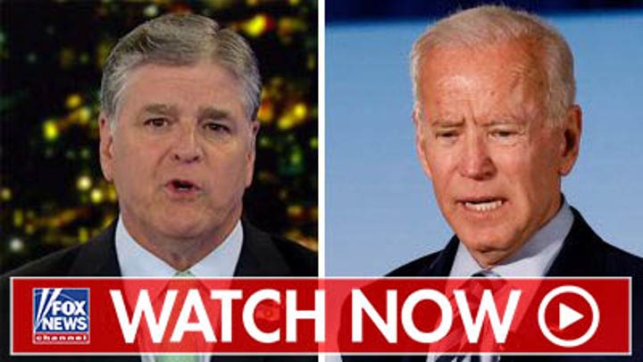 Sean Hannity challenges Joe Biden to a pushup contest