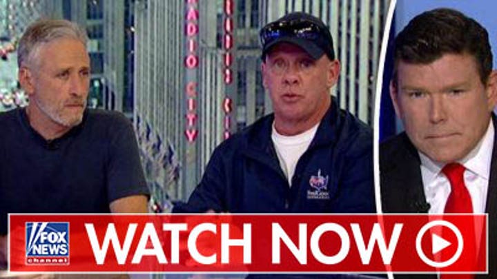 Jon Stewart and John Feal rip Rand Paul over 9/11 bill objection
