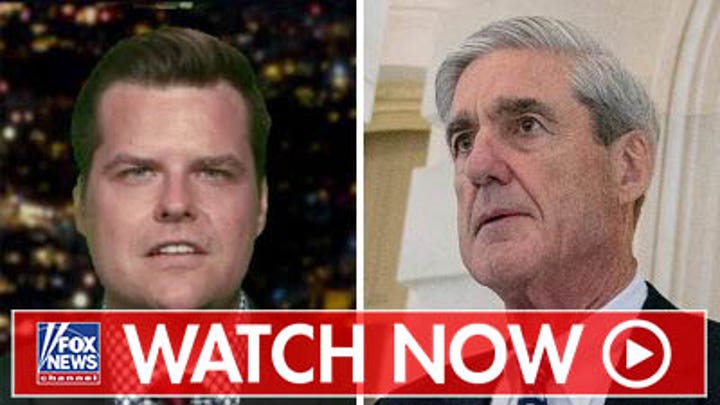 Matt Gaetz on the upcoming Mueller hearing
