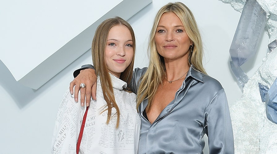 Kate Moss' daughter, Lila, walks her first runway at Paris Fashion