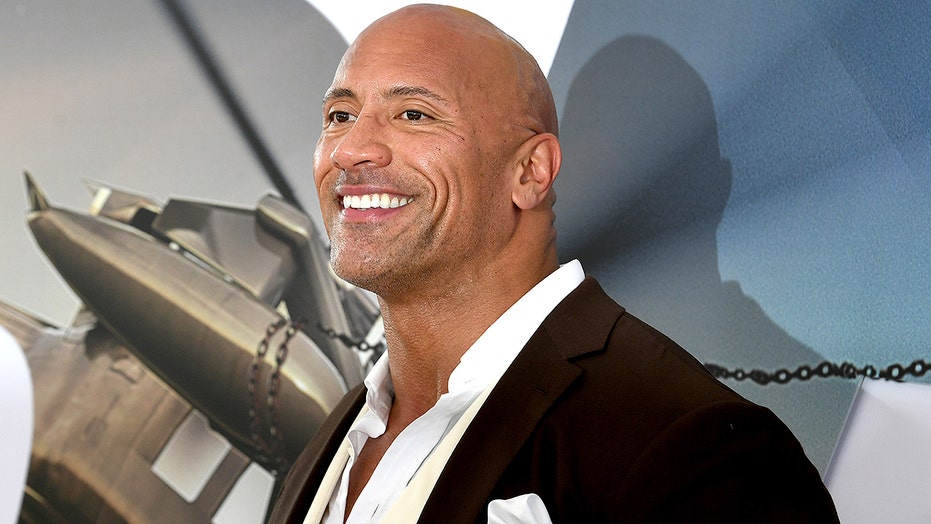 931px x 524px - Dwayne 'The Rock' Johnson shows off 'porn stache' in ...