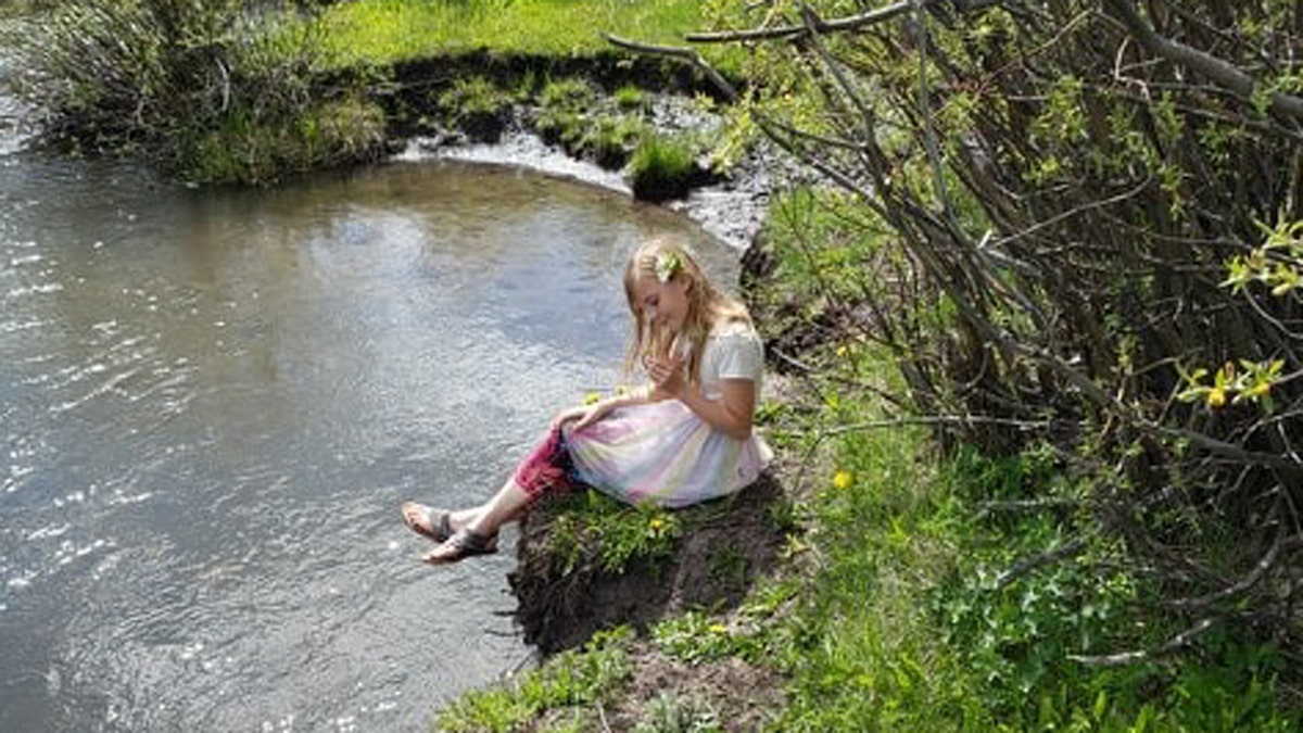 Shaylyn was playing in the backyard of her north Rexburg home Monday when she accidentally fell out of a tree and landed on a rebar that punctured the left side of her brain.
