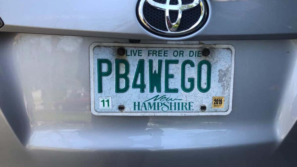 According to a DMV spokesperson, plates are rejected when they do not comply with administrative rules set by the state legislature.