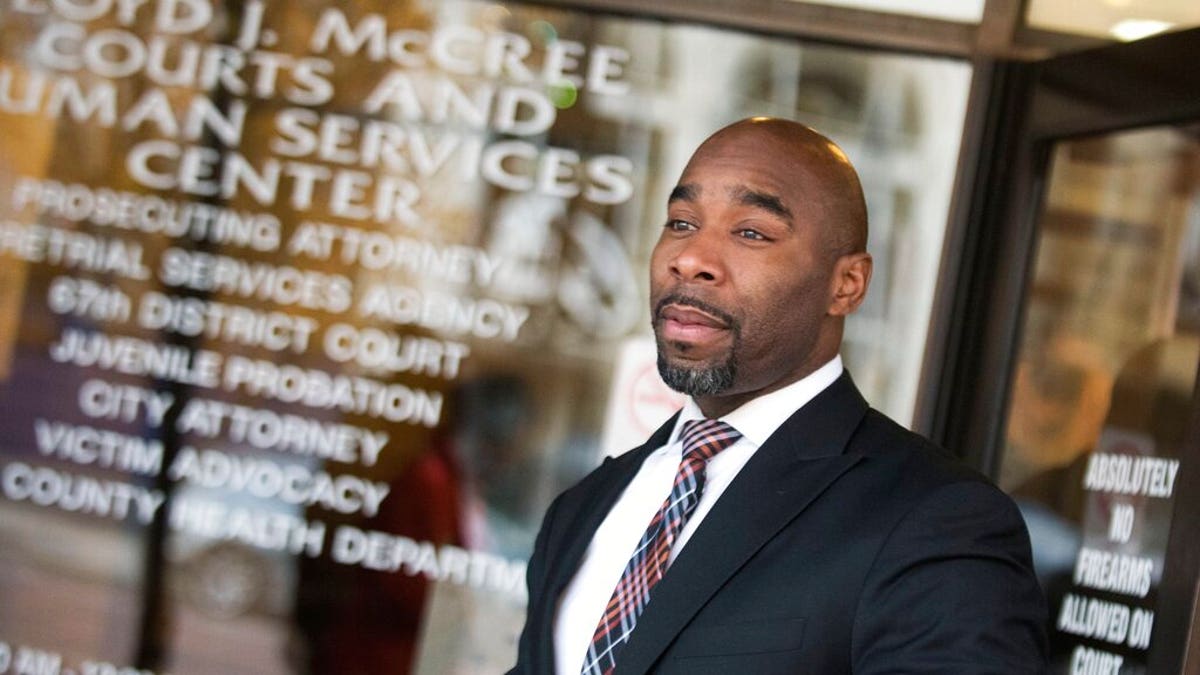 FILE: Mateen Cleaves walks out of the district court at Genesee District Court in Flint, Mich. Former Michigan State University basketball star Cleaves was standing trial on sexual assault charges in his Michigan hometown.