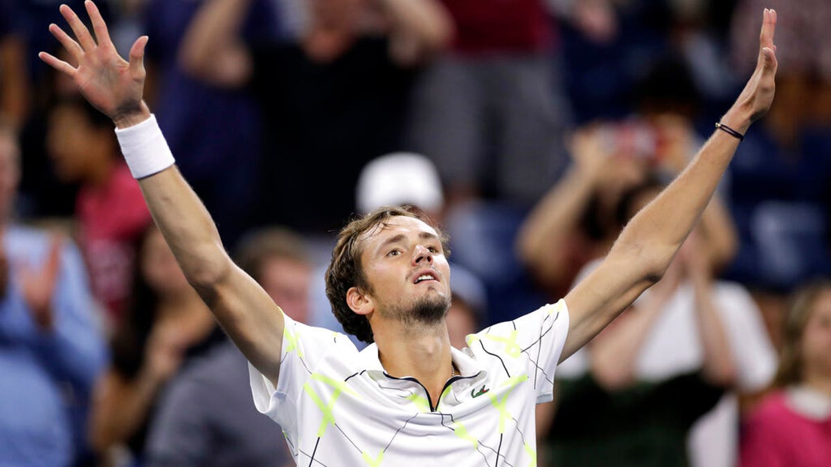 In a post-match interview that seemed better suited for WrestleMania than the U.S. Open, Medvedev told fans that he'd won because of their energy.<br data-cke-eol="1">
