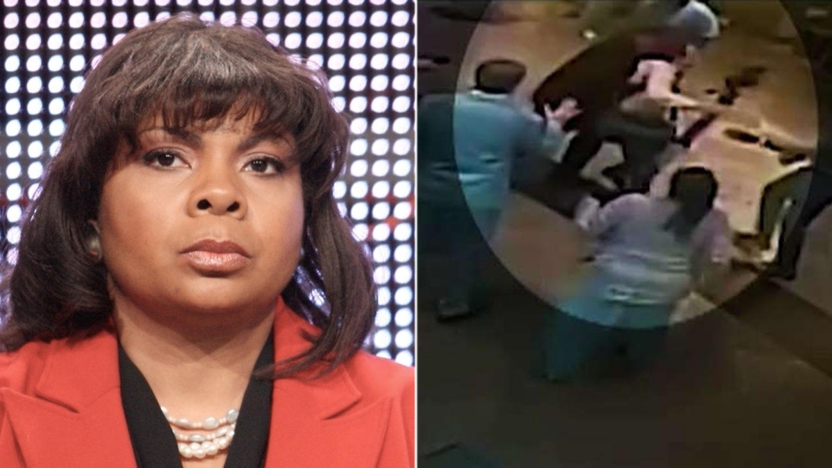 CNN’s April Ryan has not condemned an apparent attack on a New Jersey reporter by her bodyguard.