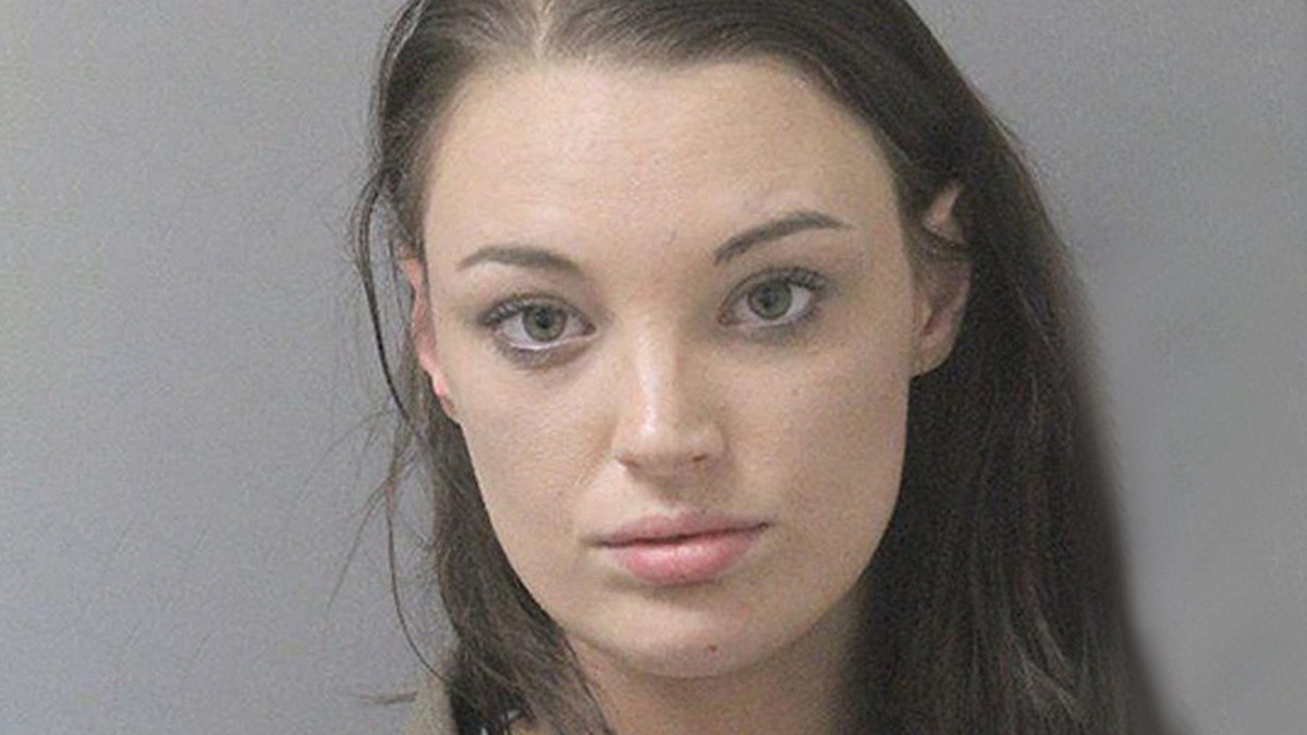 Ashley Beth Rolland, 23, allegedly told police the drugs inside of her vagina were not hers.