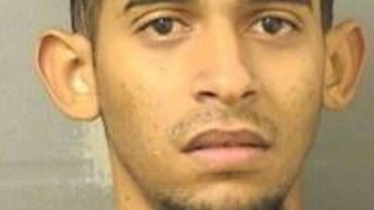 Jorge Luis Dupre Lachazo has been accused of beating a 75-year-old woman and setting her ablaze in her Boca Raton home on Monday, police said.