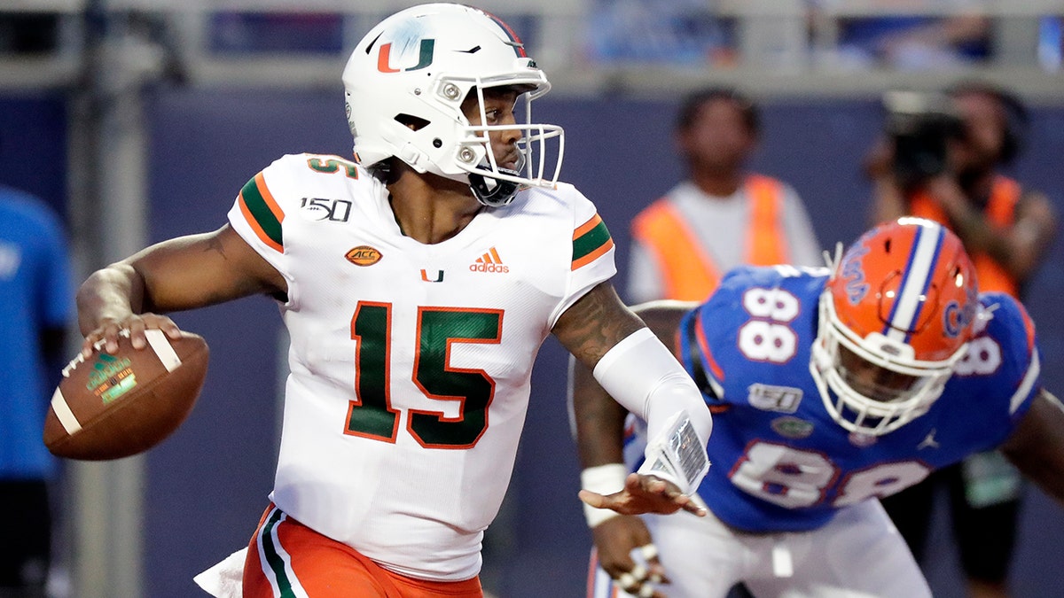 Miami Hurricanes debut new turnover chain, touchdown rings in