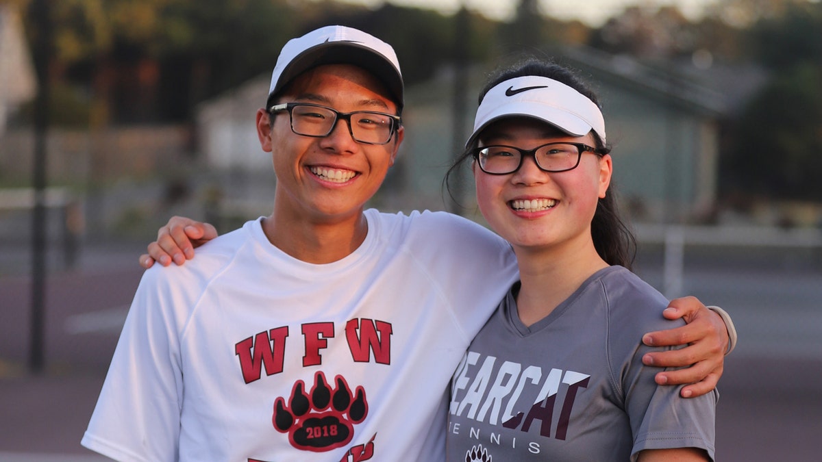 Joseph and Joelle Chung are siblings, avid tennis players, and active members of the Seventh-day Adventist Church in their hometown, Chehalis, Washington.