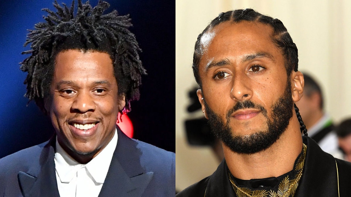 Jay-Z and Colin Kaepernick