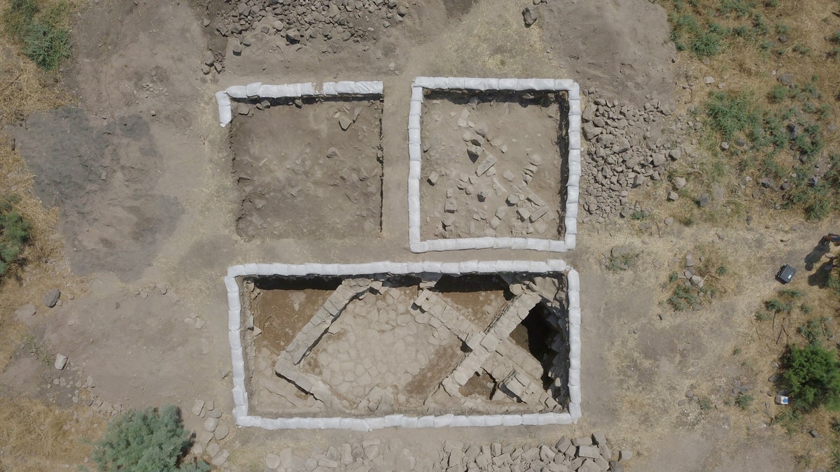 The southern rooms of the church have been uncovered. (Zachary Wong)