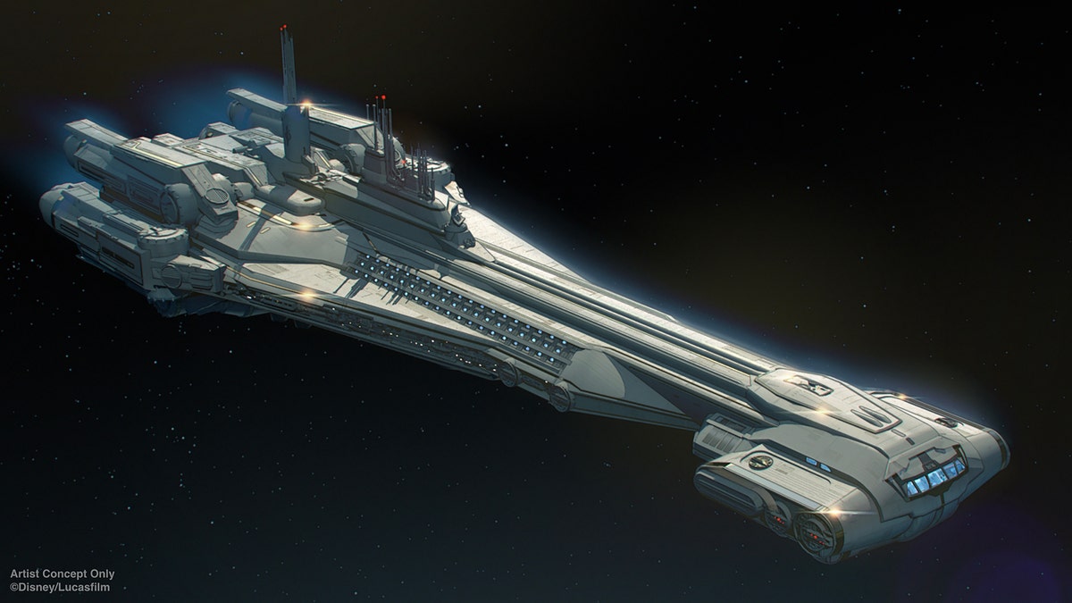 The Star Wars: Galactic Starcruiser will invite guests aboard the Halcyon, where they can live out an immersive experience over the course of multiple days.