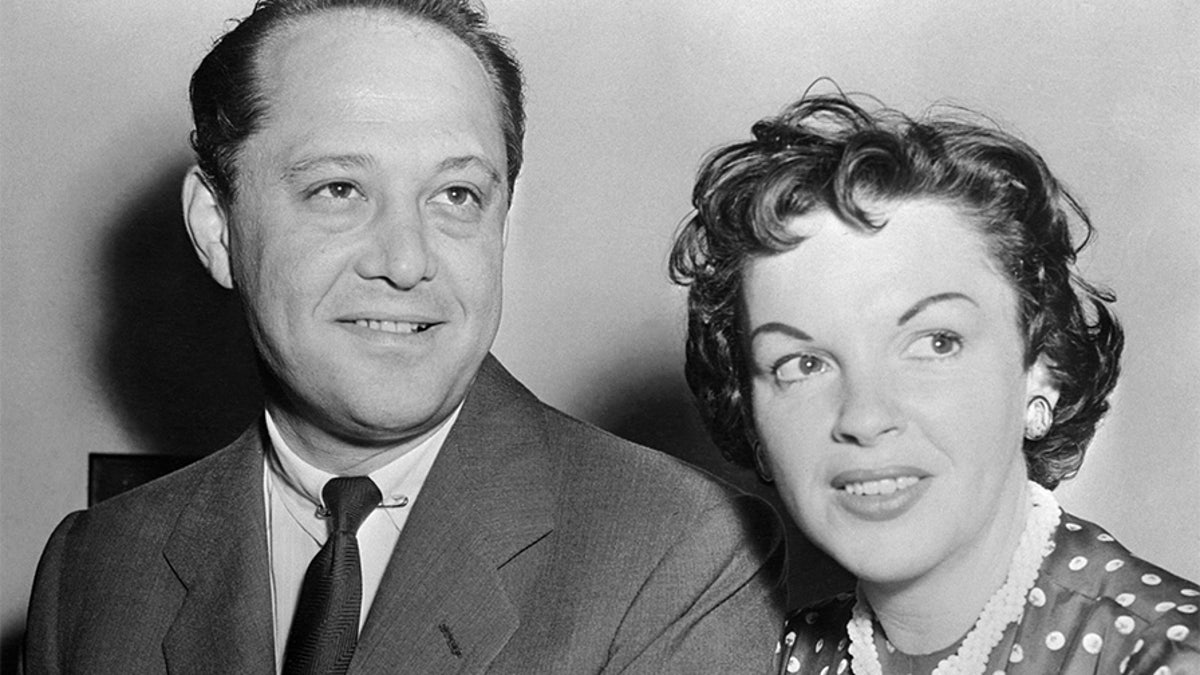 Judy Garland and her third husband, Sid Luft.