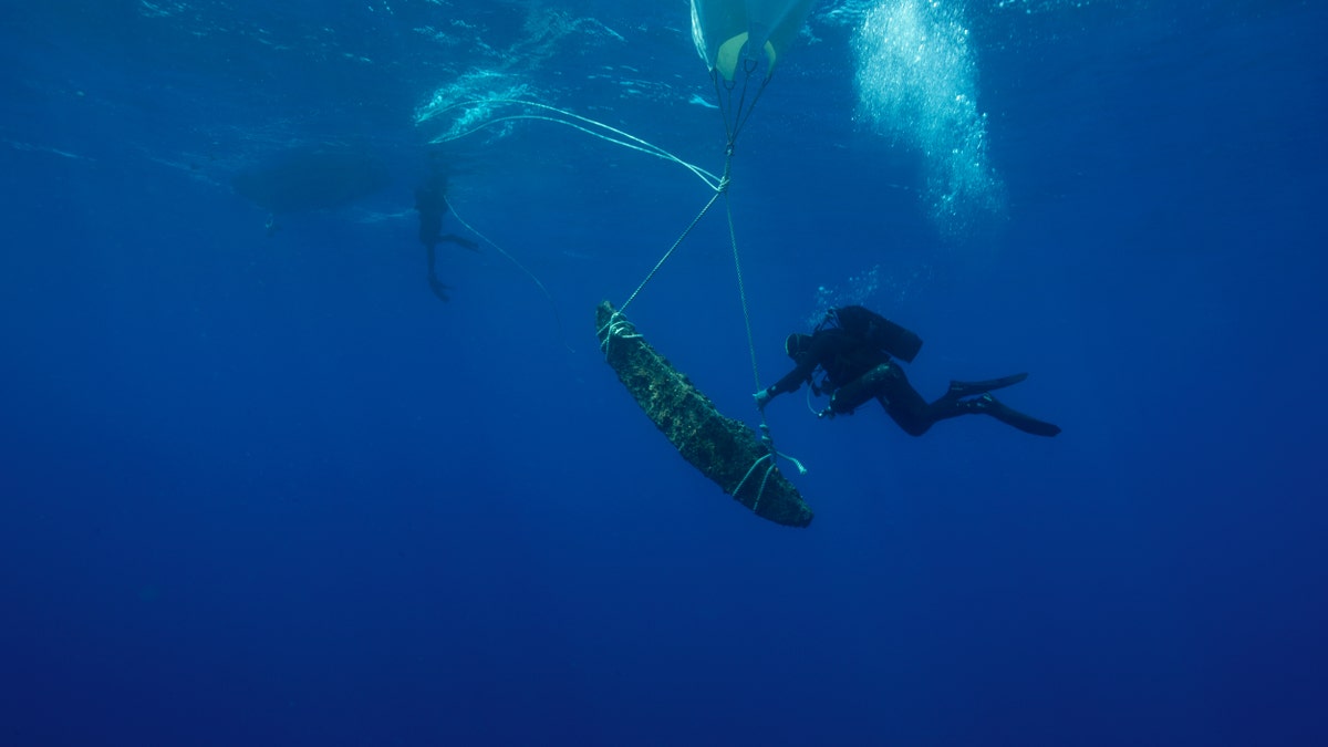 The underwater exploration is part of the three-year project that runs through 2021.