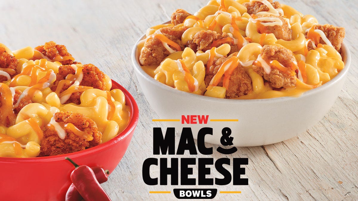KFC_Mac & Cheese Bowls Original + Spicy