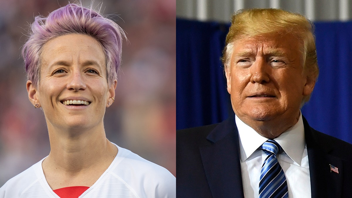 Megan Rapinoe — a prominent critic of the White House — believes her dad voted for President Trump in 2016.