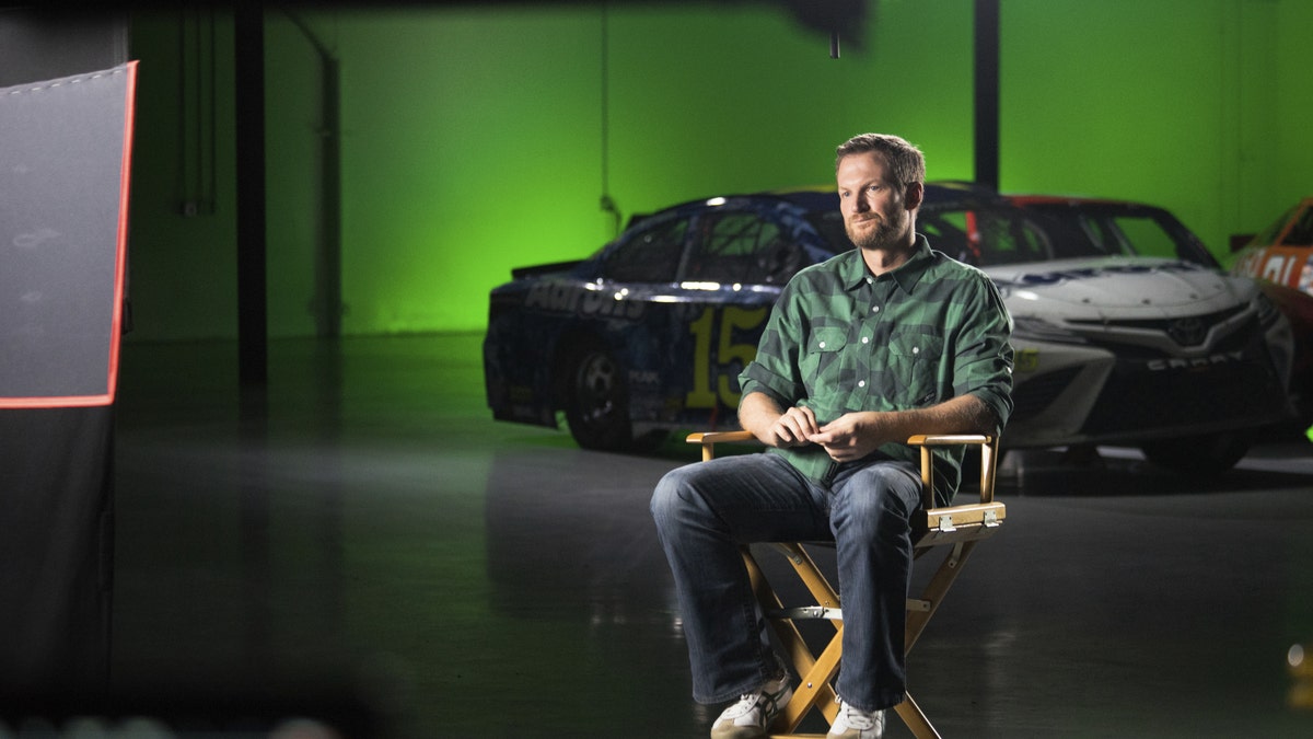 Dale Earnhardt Jr. in an interview for the new documentary