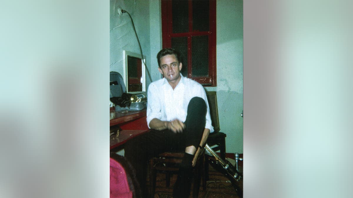 Johnny Cash had an unfortunate encounter with an ostrich named Waldo.