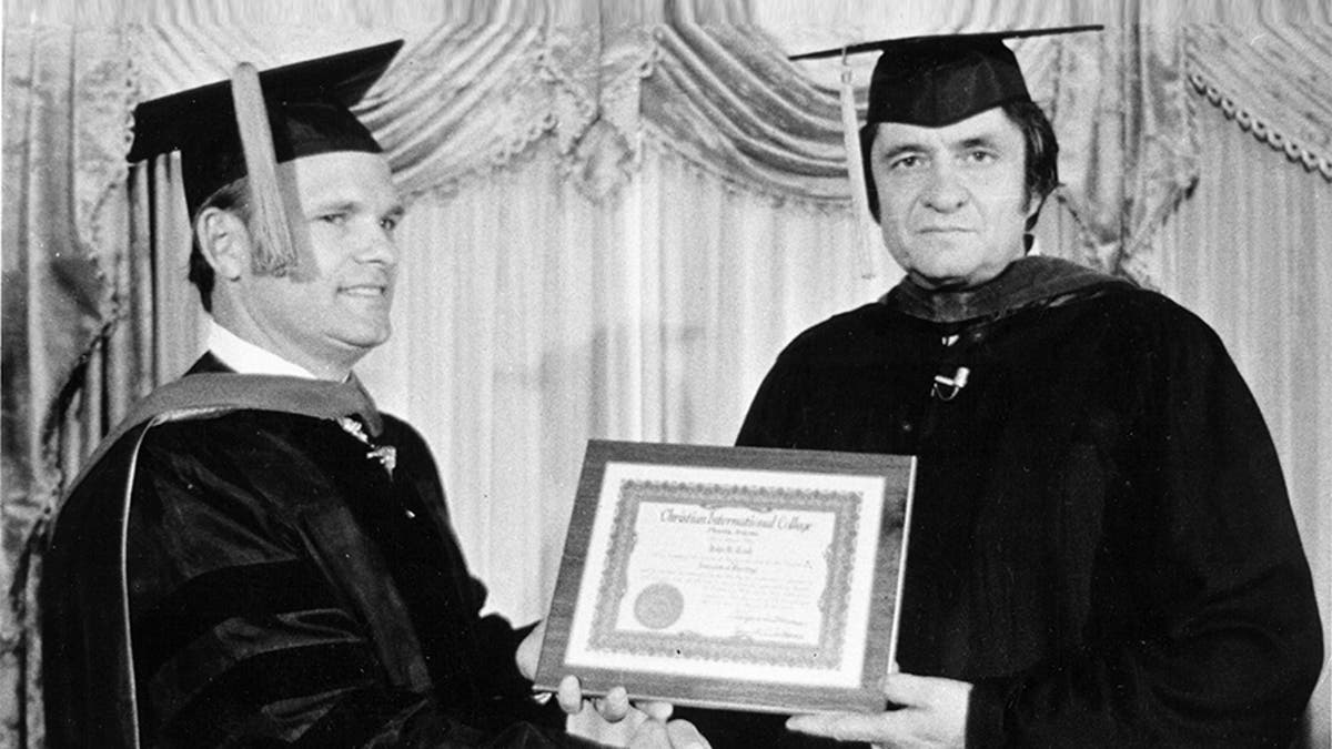 Greg Laurie claimed Johnny Cash wanted to become a preacher, but his wife June Carter Cash told him he would have a greater impact spreading his message through music.
