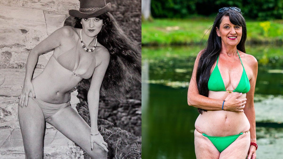 Suzy Monty then and now