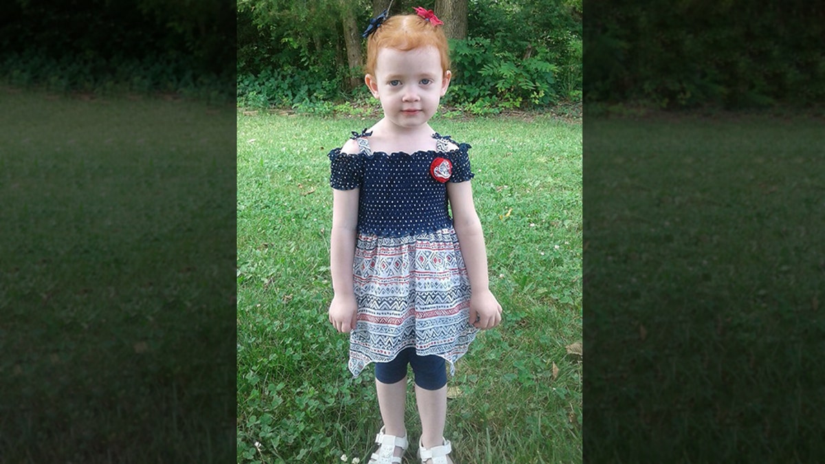 Vivian Fitzenrider, 3, went missing in Missouri on Tuesday and was found dead the next day, authorities announced on Wednesday.