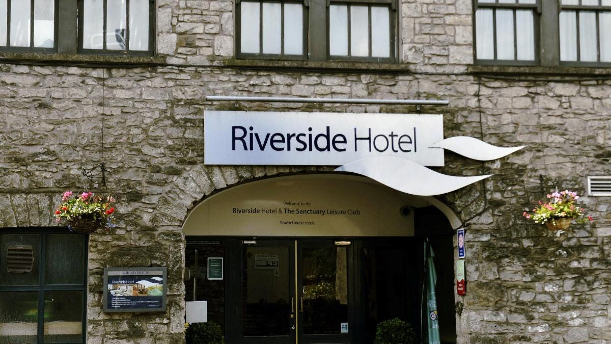 The Riverside Hotel is a three-star establishment which describes itself as "great for families."