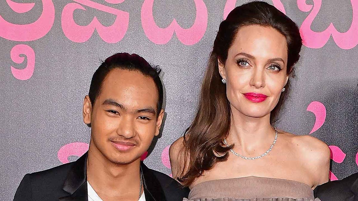 NEW YORK, NY - SEPTEMBER 14: Maddox Jolie-Pitt, Angelina Jolie and Pax Jolie-Pitt arrive to the DGA Theater for the New York premiere of 'First They Killed My Father' on September 14, 2017 in New York City. (Photo by James Devaney/Getty Images)