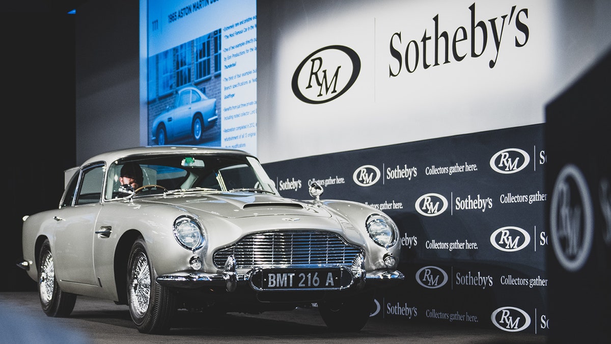 'James Bond' Aston Martin DB5 Sold For Record $6.4 Million | Fox News