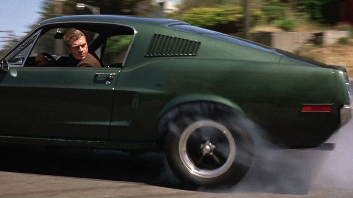 Steve mcqueen discount mustang car chase