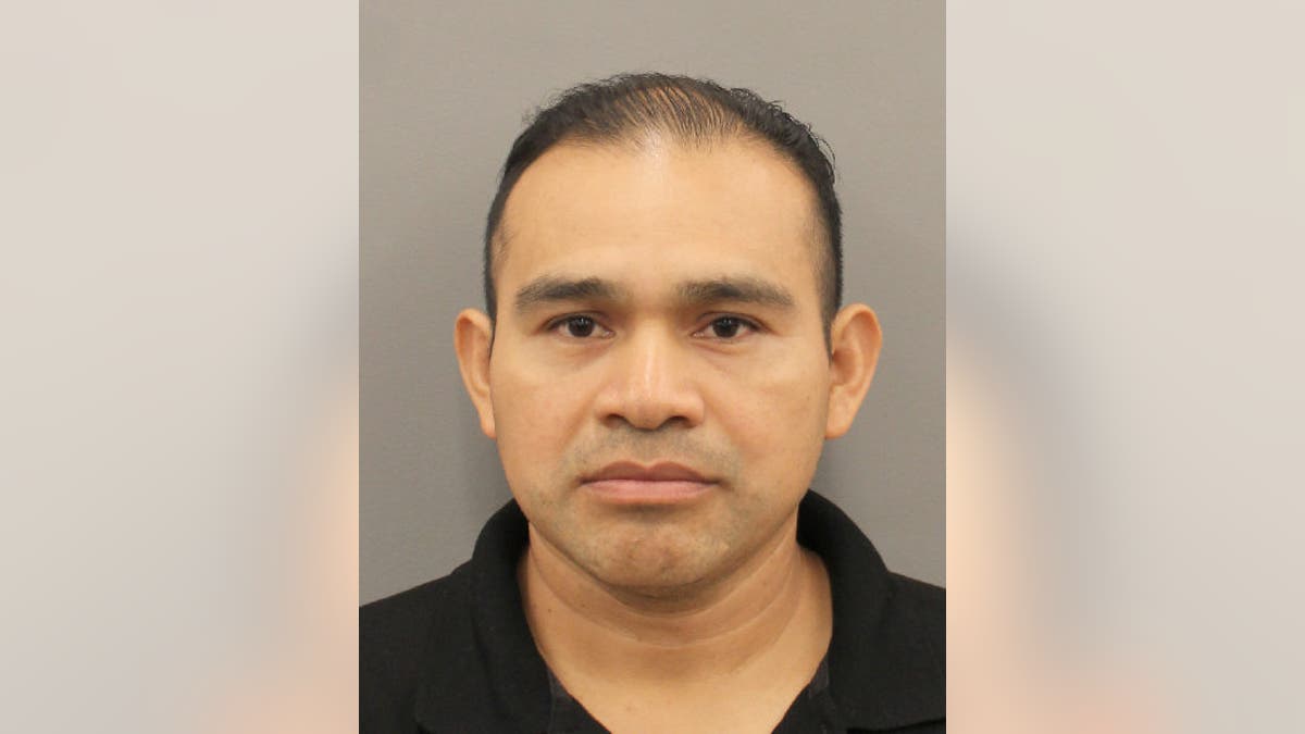 Tomas Mejia Tol, 42, was charged on Friday with criminal negligent homicide and endangering a child after his 12-year-old struck and killed 47-year-old Enrique Vazquez and his dog in Houston on Thursday afternoon.