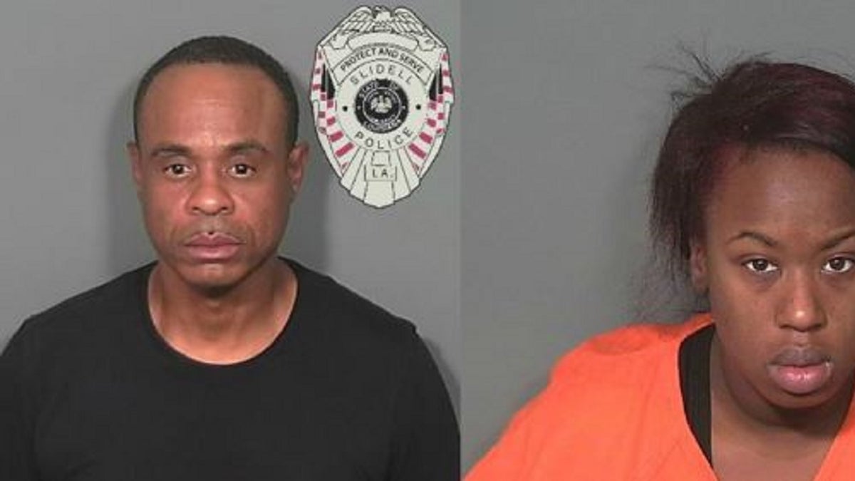 Angelica Stanley, 23, and Ellis Cousin, 51, were arrested Tuesday during an investigation into a kindergartener who brought cocaine to school Tuesday, police said.