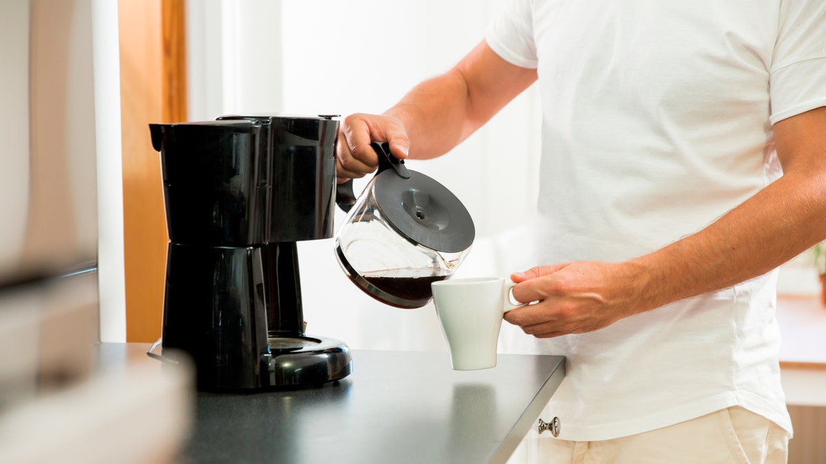 Mold in coffee outlet pot