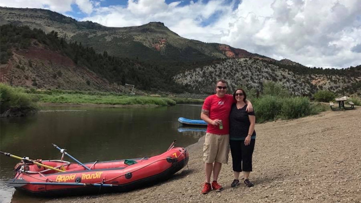 Jacob Keltner 'loved to try adventurous things,' his wife Becki tells Fox News. 'We went hiking, white water rafting, zip-lining, boating, camping, and took the kids to water parks,' she says. 'He loved to ride his bike and exercise to release the stress from his job and we spend countless hours in the pool together with all our friends and family.'