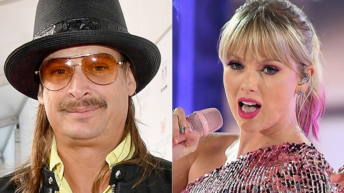 Kid Rock slams Taylor Swift for siding with Democrats: 'She wants to be in movies .... period' | Fox News