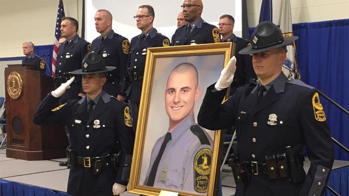 A portrait of Dowell was unveiled at the Virginia State Police academy following his death. "His portrait is a reminder of how dangerous of a job it can be, and that no matter what the circumstance is, any loss of life is just tragic," First Sgt. Matthew Riley told Fox News.