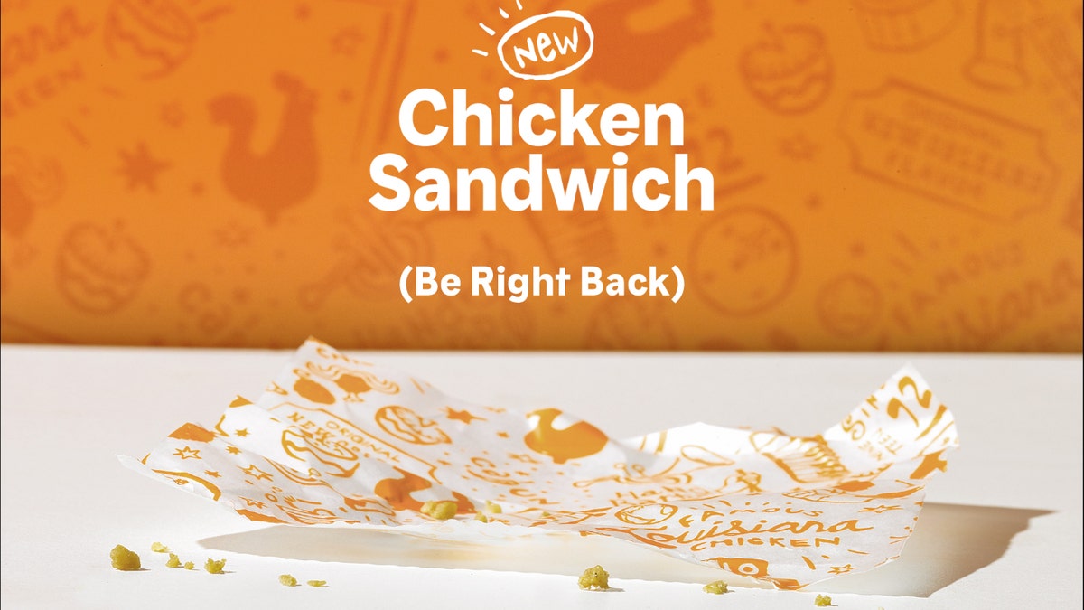 <a data-cke-saved-href="https://www.foxnews.com/food-drink/popeyes-chicken-sandwich-a-surprise-hit-we-didnt-expect-this-type-of-reaction" href="https://www.foxnews.com/food-drink/popeyes-chicken-sandwich-a-surprise-hit-we-didnt-expect-this-type-of-reaction" target="_blank">Popeyes</a> has revealed the demand for their new Chicken Sandwich has so far exceeded their expectations in the first two weeks after its August 12 nationwide launch that they have sold out.