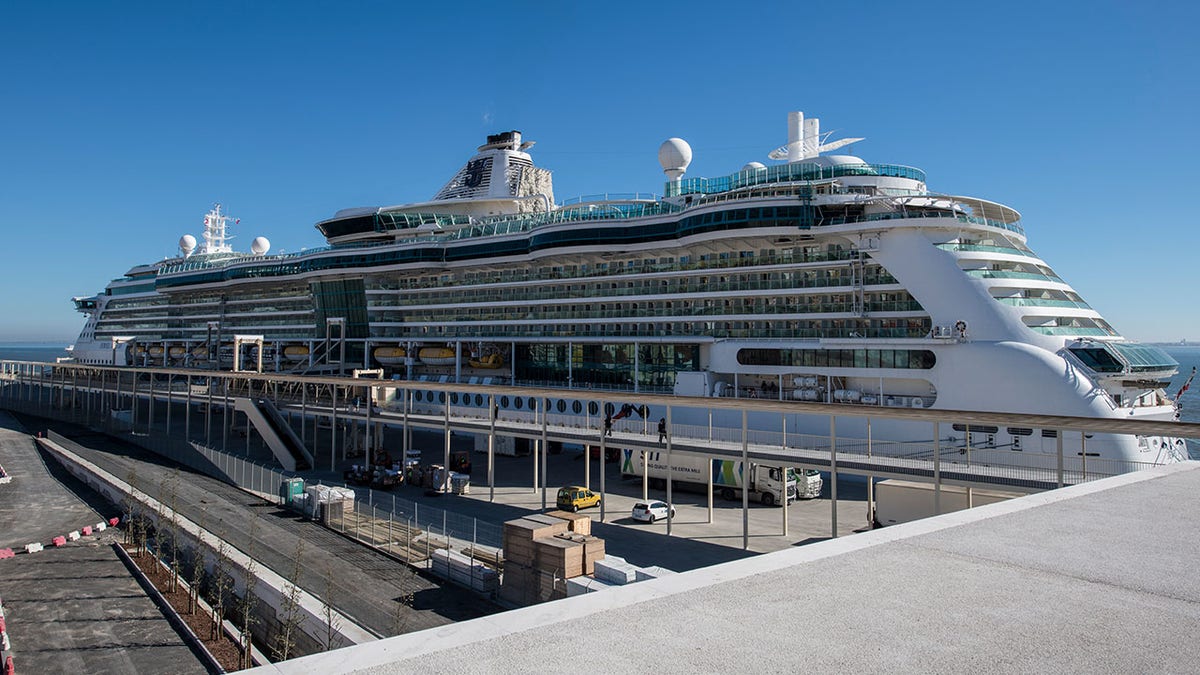 The Royal Caribbean's MS Jewel of the Seas left from Rome on August 25 as scheduled. The family was forced to stay behind after their safe -- filled with their passports, IDs and cash -- was stolen from their hotel room.