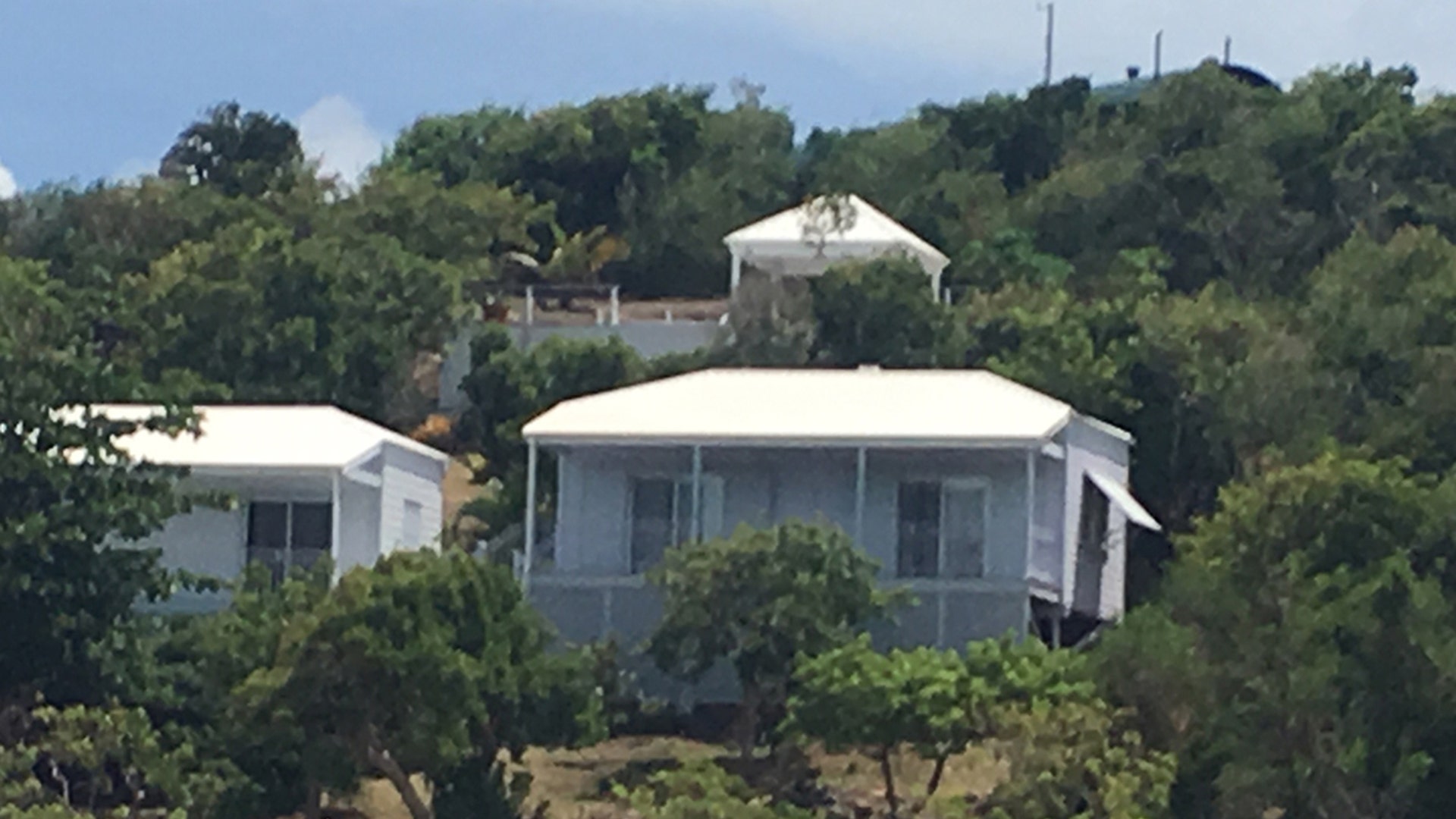 This picture is of Great St. James, the second island Jeffrey Epstein bought in the U.S. Virgin Islands. Epstein planned to build a compound on Great St. James but was issued a work-stop order in late 2018 for not following environmental regulations. He purchased Great St. James in 2016 for $18 million. 