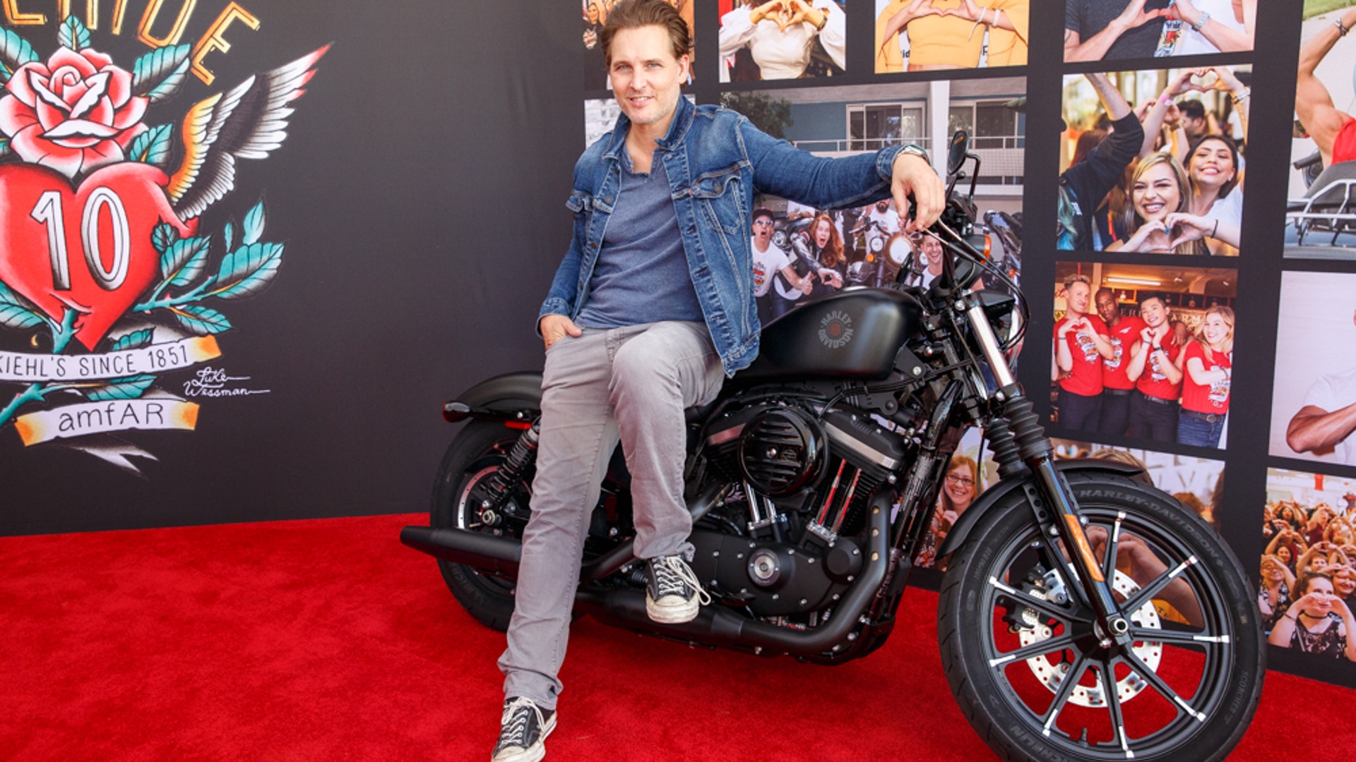 Peter Facinelli celebrates KIEHL’S 10-year anniversary of Liferide for amfAR to Benefit HIV/AIDS Research at Westfield Century City in Los Angeles, Calif. on July 27, 2019.