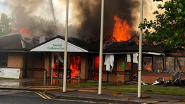 Massive sauna fire nearly destroys Holiday Inn hotel in England: reports