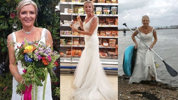 Thrifty bride keeps wearing $365 wedding dress to get her 'money's worth'