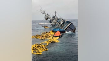 Coast Guard rescues 37 from capsized fishing boat off Central American coast